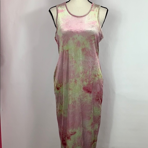 Say What? Dresses & Skirts - Say What sleeveless tie dyed printed dress